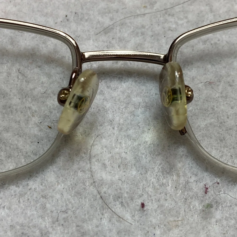 Vera Bradley VB-3030 Eyeglasses Womens Brown Floral Semi-Rimless 51-18-135